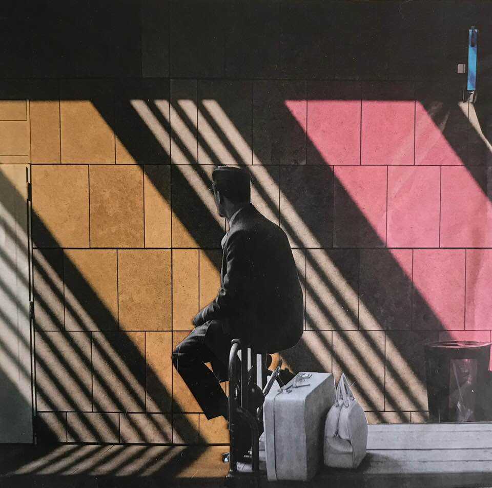 Attente sur le quai des arts